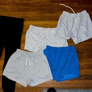Sweat pants and sweat shorts
